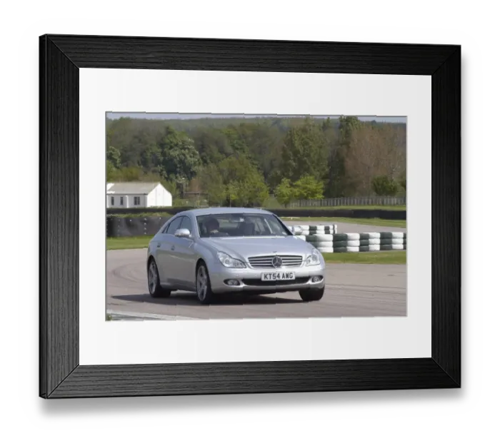 Framed Print : 2004 Mercedes Benz
