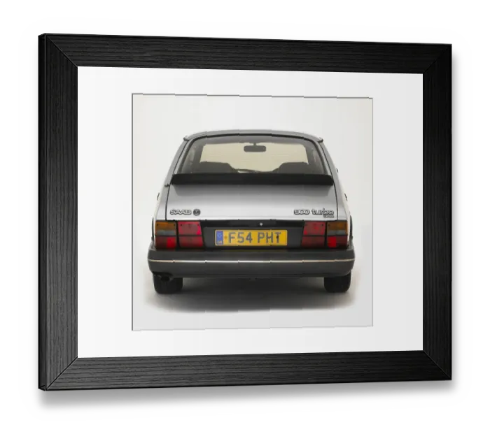 Framed Print : 1988 Saab 900 Turbo Framed Print : 1988 Saab 900 Turbo