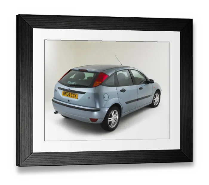 Framed Print : 2004 Ford Focus