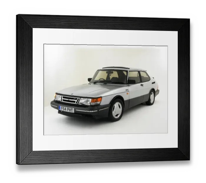 Framed Print : 1987 Reliant Scimiter SS1
