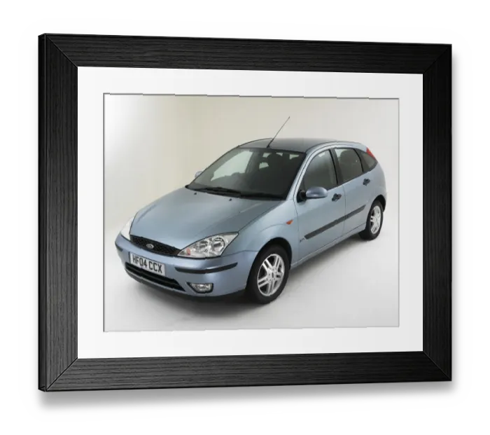 Framed Print : 2004 Ford Focus Framed Print : 2004 Ford Focus