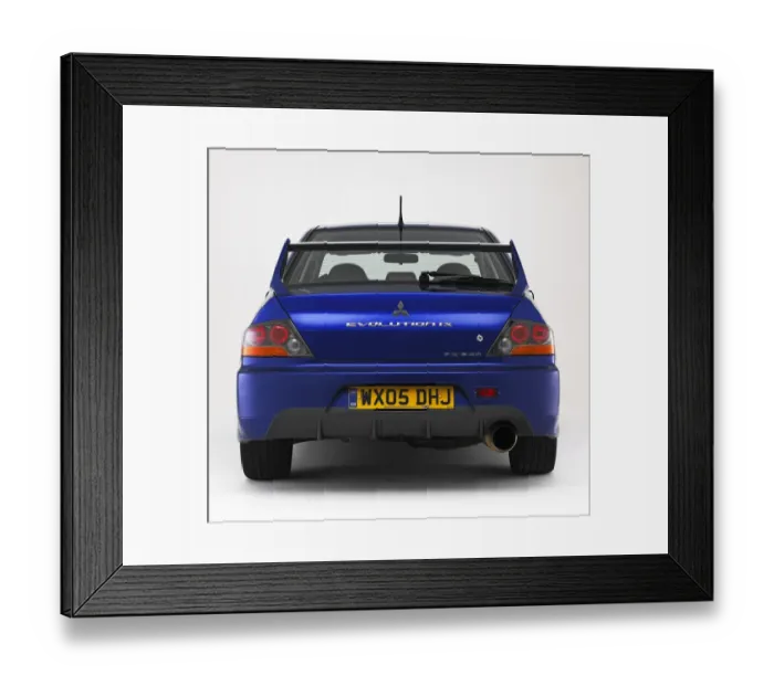 Framed Print : 2005 Mitsubishi