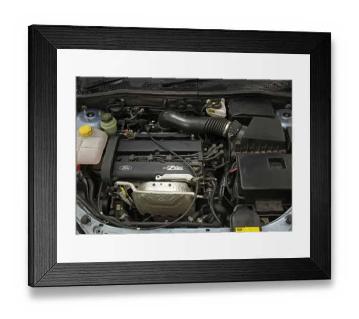 Framed Print : 2004 Ford Focus