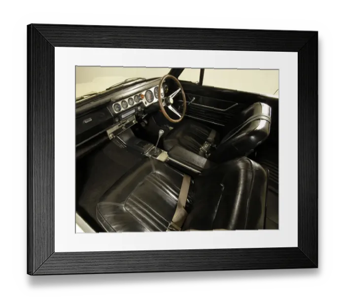 Framed Print : 1965 Lotus Cortina