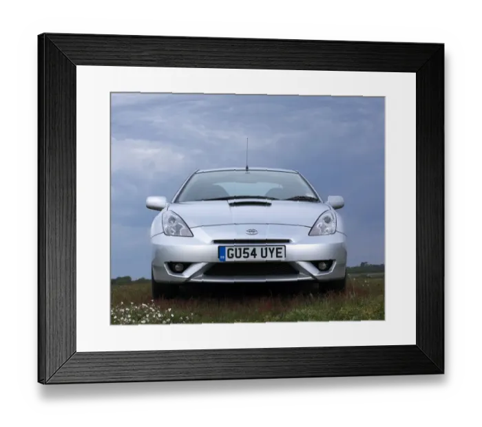 Framed Print : 2004 Toyota Celica