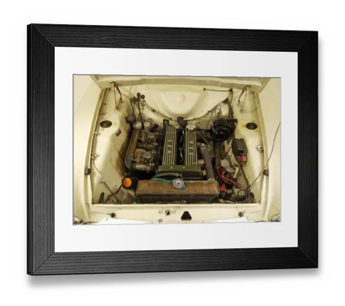 Framed Print : 1965 Lotus Cortina