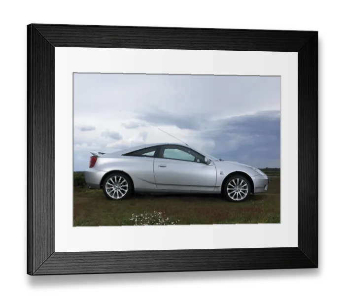 Framed Print : 2004 Toyota Celica Framed Print : 2004 Toyota Celica