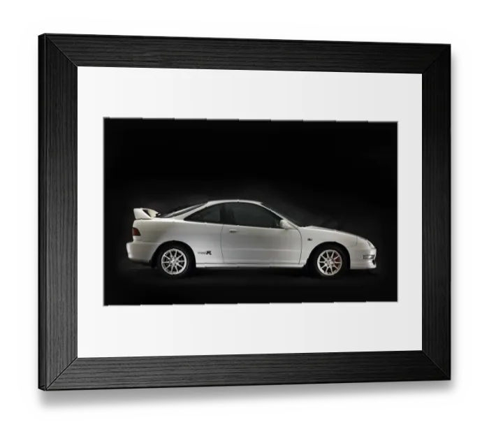 Framed Print : 1998 Honda Integra Framed Print : 1998 Honda Integra