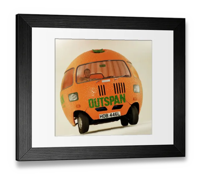 Framed Print : 1972 Mini Outspan