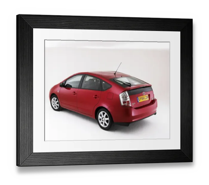 Framed Print : 2006 Toyota Prius Framed Print : 2006 Toyota Prius