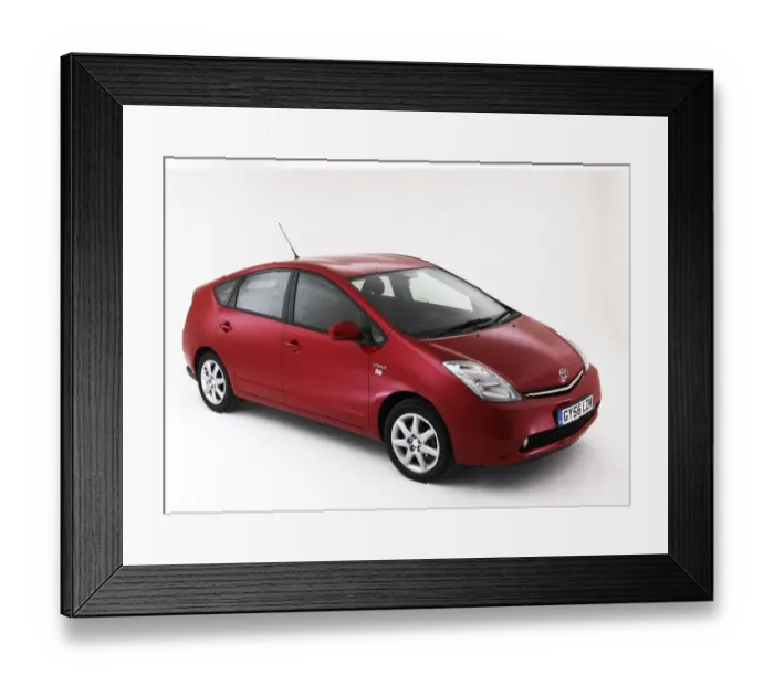 Framed Print : 2006 Toyota Prius