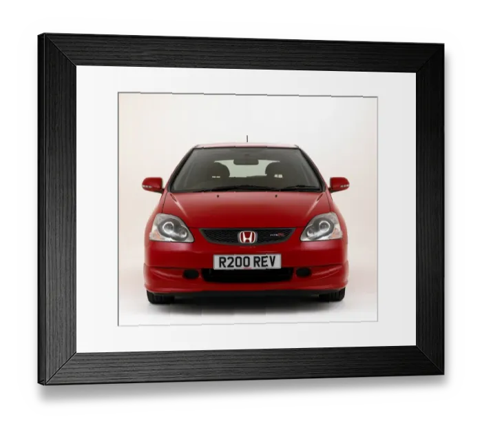 Framed Print : 2005 Honda Civic Framed Print : 2005 Honda Civic