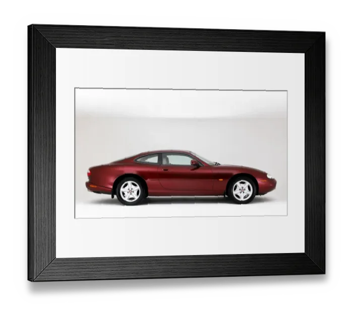 Framed Print : 1996 Jaguar XK8