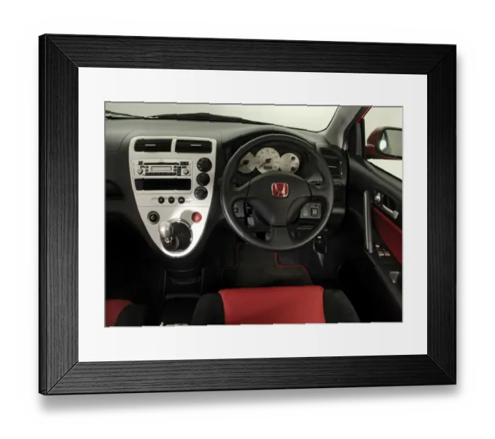 Framed Print : 2005 Honda Civic Framed Print : 2005 Honda Civic
