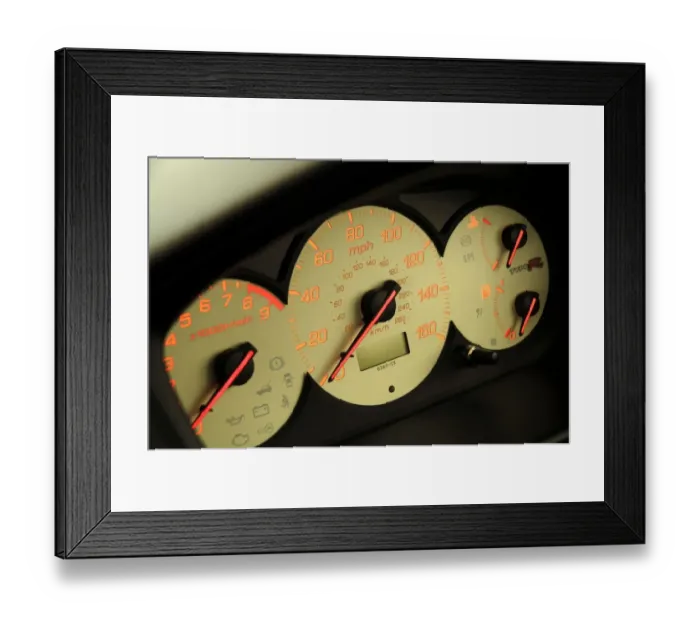 Framed Print : 2005 Honda Civic Framed Print : 2005 Honda Civic