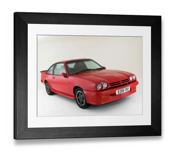 Framed Print : 1988 Opel Manta Framed Print : 1988 Opel Manta