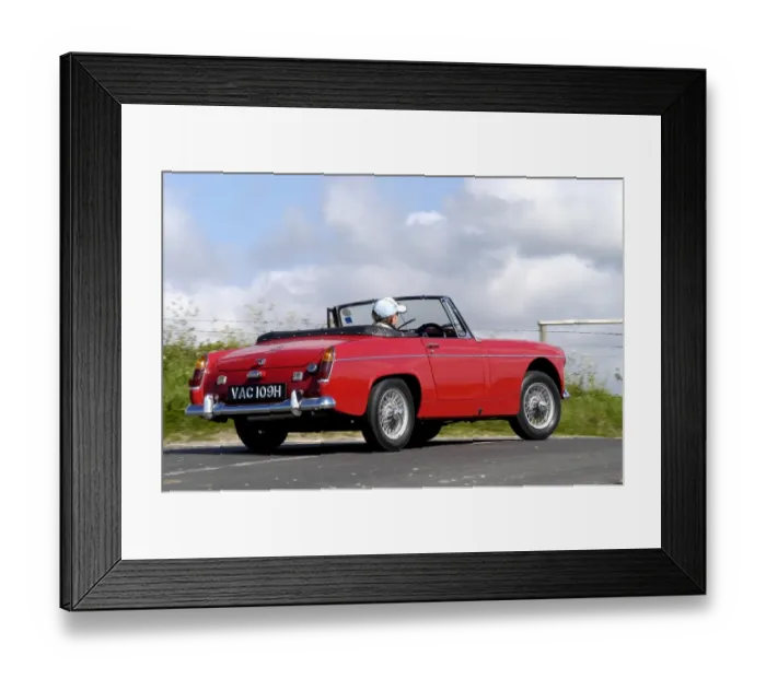 Framed Print : 1969 MG Midget Framed Print : 1969 MG Midget