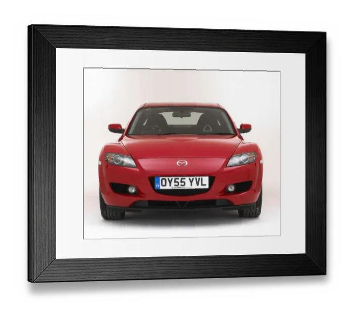 Framed Print : 2005 Mazda RX8 Framed Print : 2005 Mazda RX8