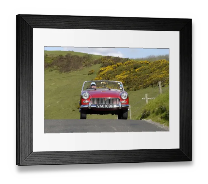 Framed Print : 1969 MG Midget Framed Print : 1969 MG Midget