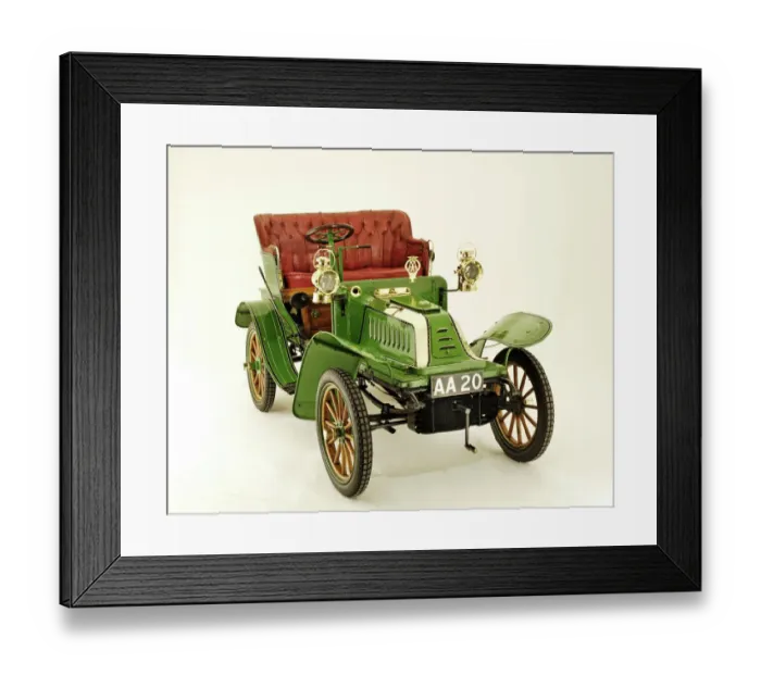 Framed Print : 1903 De Dion Bouton