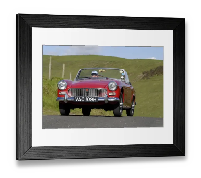 Framed Print : 1969 MG Midget Framed Print : 1969 MG Midget