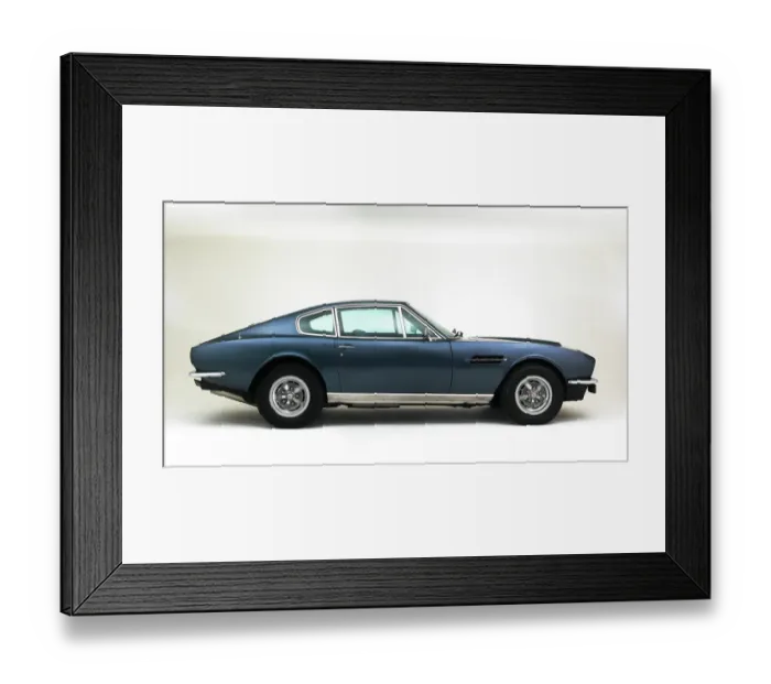 Framed Print : 1970 Aston Martin