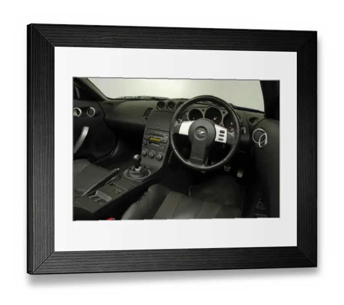 Framed Print : 2005 Nissan 350Z