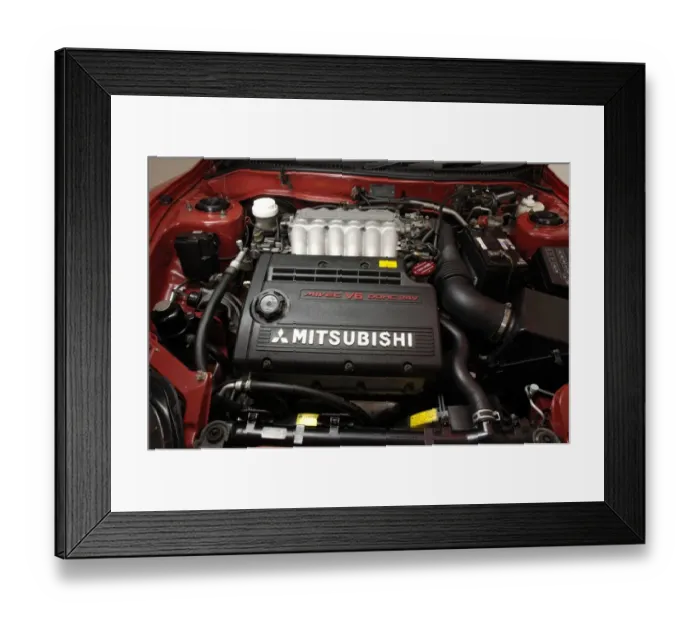 Framed Print : 1997 Mitsubishi