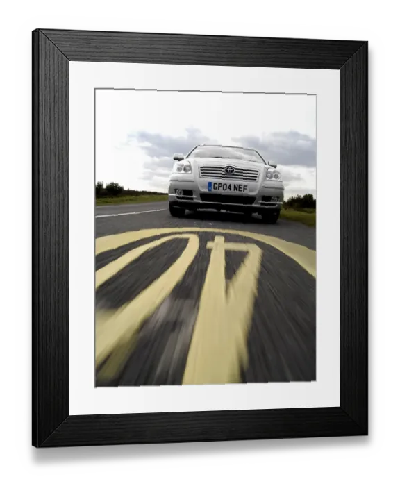 Framed Print : 2004 Toyota Avensis Framed Print : 2004 Toyota Avensis