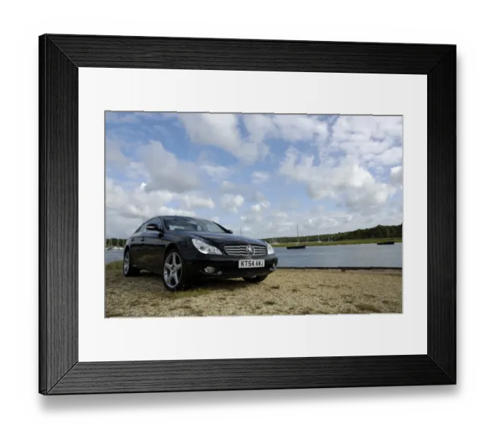 Framed Print : 2005 Mercedes Benz