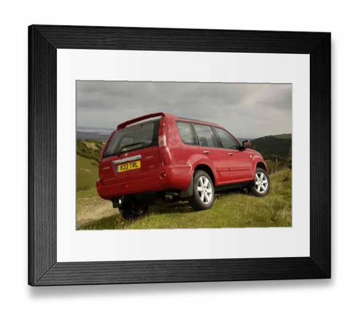 Framed Print : 2005 Nissan X-Trail