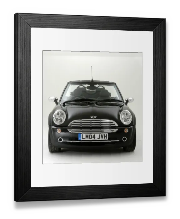 Framed Print : 2004 Mini Cooper Framed Print : 2004 Mini Cooper