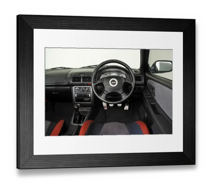 Framed Print : 2000 Subaru Impreza Framed Print : 2000 Subaru Impreza