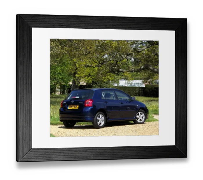 Framed Print : 2004 Toyota Corolla