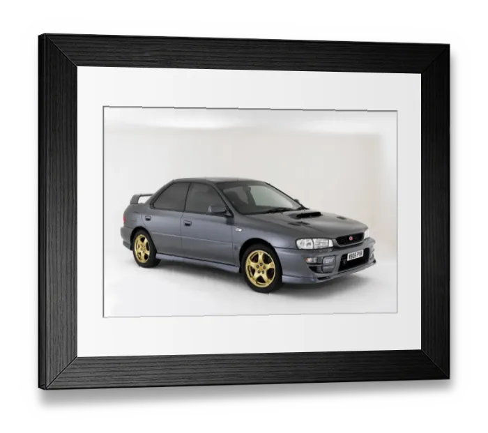 Framed Print : 2000 Subaru Impreza Framed Print : 2000 Subaru Impreza