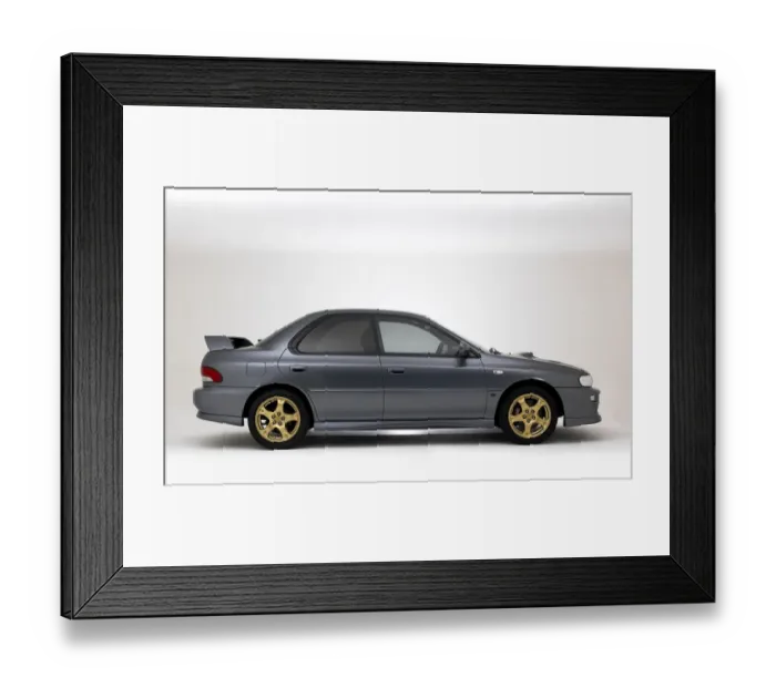 Framed Print : 2000 Subaru Impreza Framed Print : 2000 Subaru Impreza