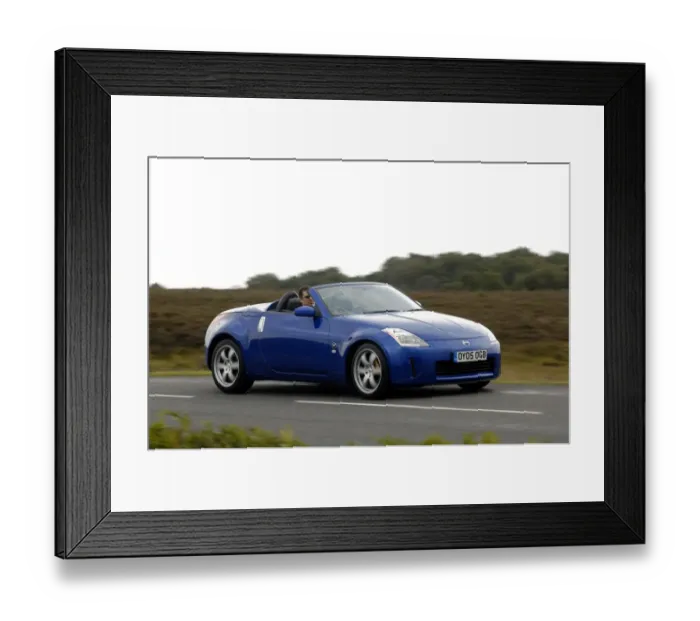 Framed Print : 2005 Nissan 350Z