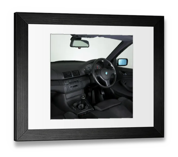 Framed Print : 2002 BMW 330D