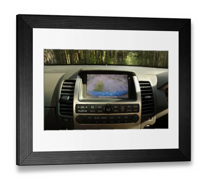 Framed Print : 2005 Nissan Pathfinder