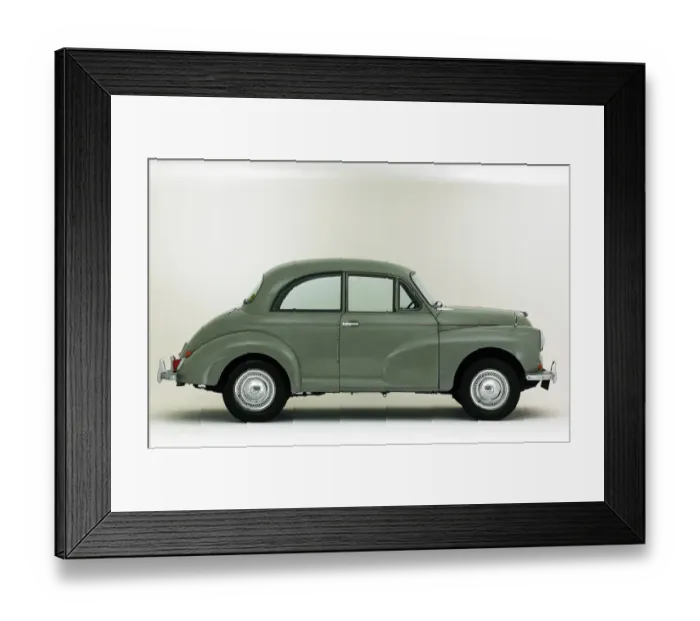Framed Print : 1957 Morris Minor