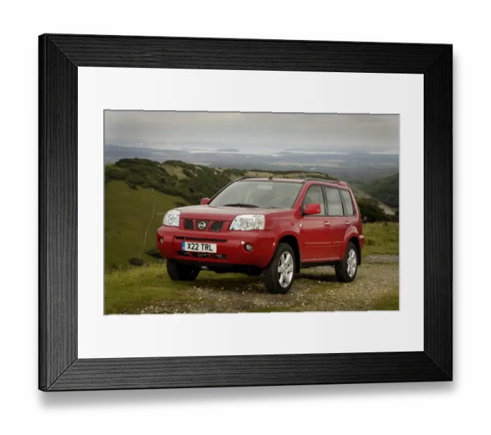 Framed Print : 2005 Nissan X-Trail Framed Print : 2005 Nissan X-Trail