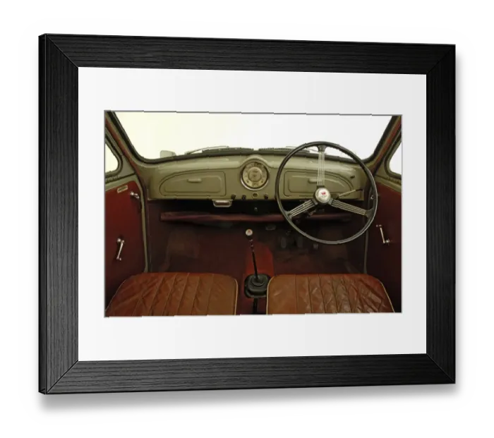 Framed Print : 1957 Morris Minor Framed Print : 1957 Morris Minor