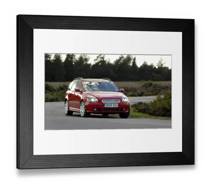 Framed Print : 2005 Volvo V50