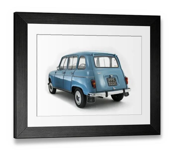 Framed Print : 1967 Renault 4 Framed Print : 1967 Renault 4