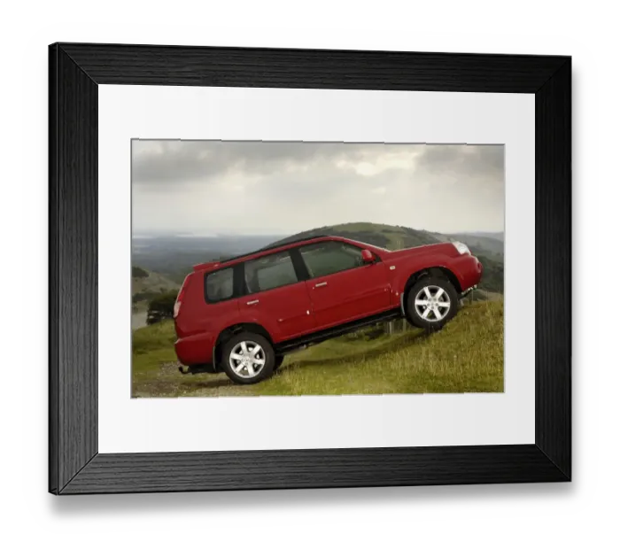 Framed Print : 2005 Nissan X-Trail