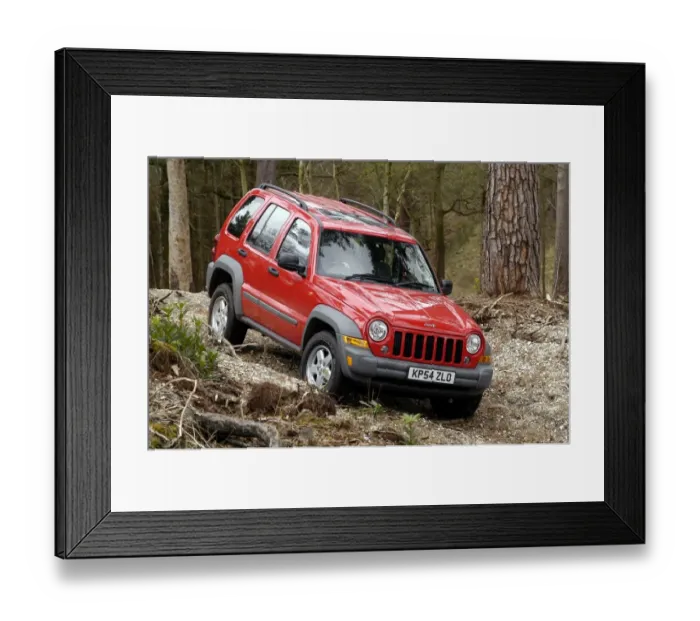 Framed Print : 2004 Jeep Cherokee Framed Print : 2004 Jeep Cherokee