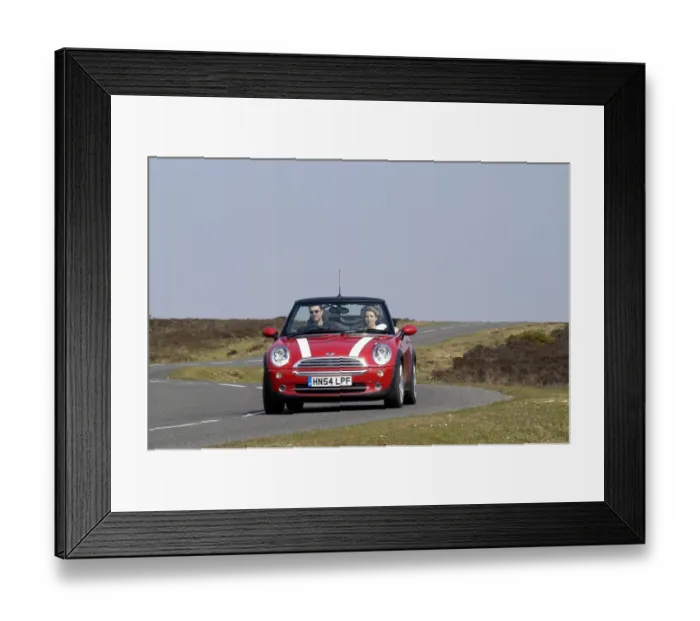 Framed Print : 2004 Mini Cooper