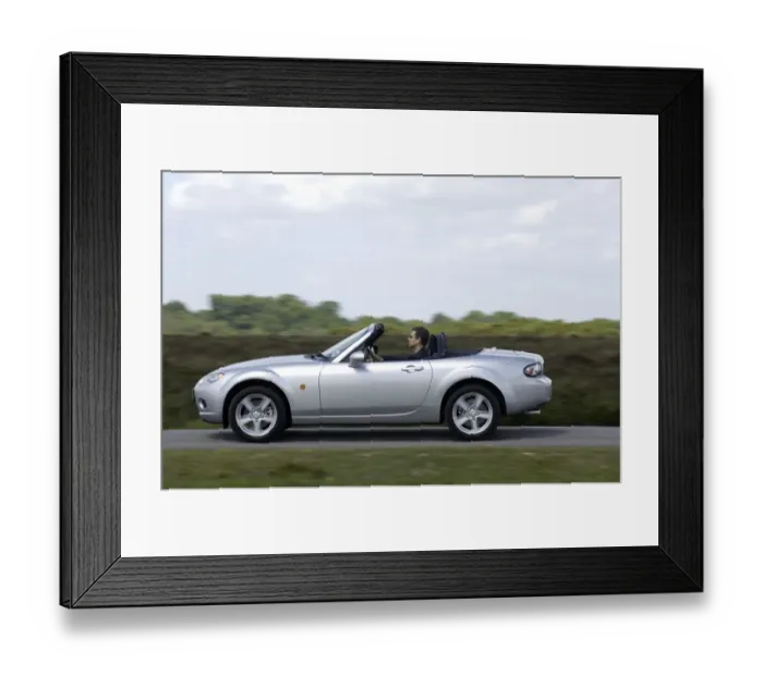 Framed Print : 2006 Mazda MX5