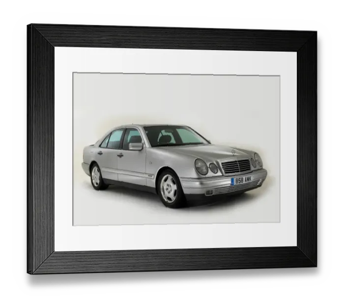 Framed Print : 1998 Mercedes Benz Framed Print : 1998 Mercedes Benz