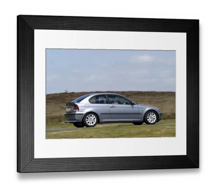 Framed Print : 2004 BMW 318 Compact